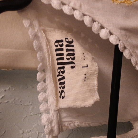 🌸Embroidered top southwestern boho sleevless top Savanna Jane. Large🌵🌼😁 - Picture 5 of 8